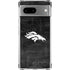 NFL Denver Broncos Black & White Google Pixel 7a Clear Case